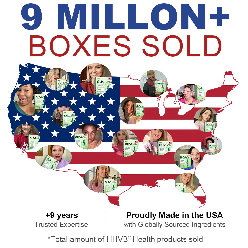 GLP-1 SIX-IN-ONE Health Solution Oral Liquid (Just once a day, visible changes in 7 days) For obesity, cardiovascular health, diabetes, sleep apnea, Gut Health, joint issues, and more