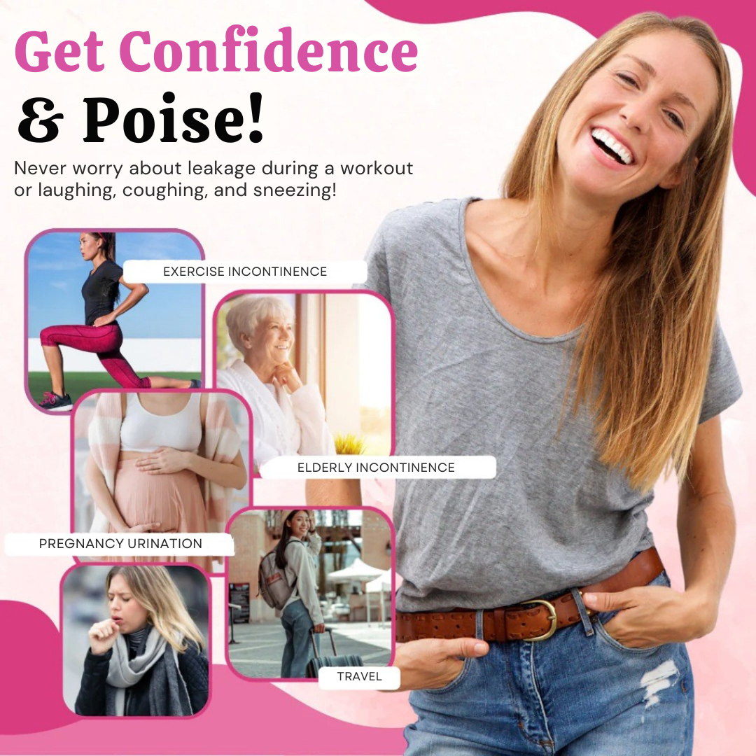 Reduces Urgency & Bladder Leaks 3x Faster From the Very First Use!