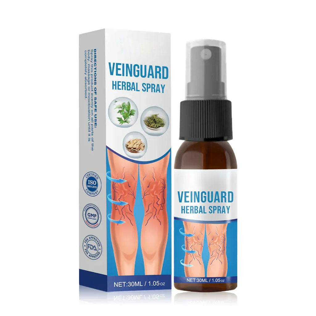 VeinGuard Herbal Spray-✅ Clinically proven to eliminate varicose veins in just 7 days!