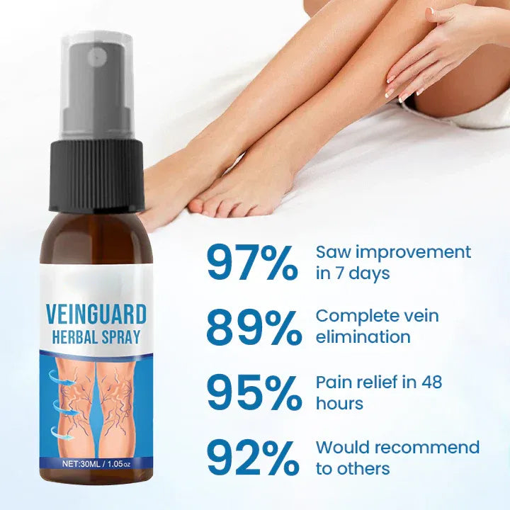 VeinGuard Herbal Spray-✅ Clinically proven to eliminate varicose veins in just 7 days!